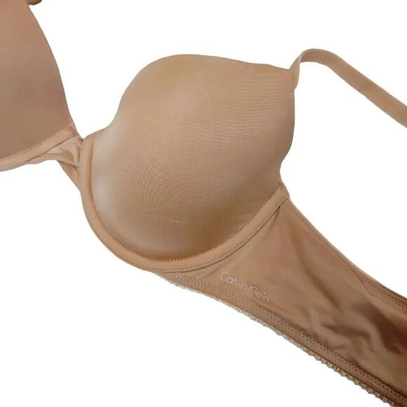 Calvin Klein Beige Bra size 36B Light Padding - Picture 5 of 16